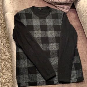 Black Checked Men’s Sweater